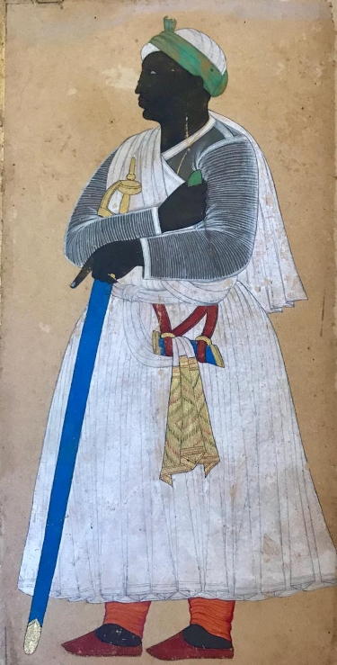 The Image of The African in Indian Paintings and Photographs