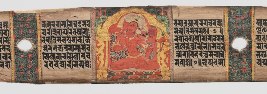 THE INDIC ART OF THE BOOK: BUDDHIST AND HINDU MANUSCRIPTS FROM NEPAL AND NORTHERN INDIA